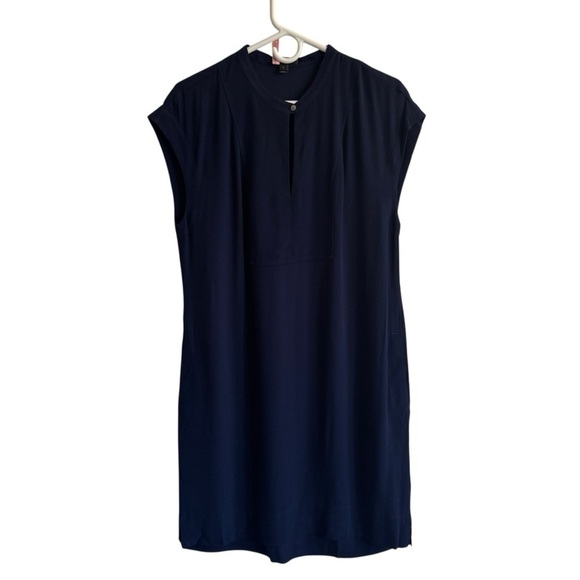 J.Crew Navy Easy Tunic Dress, Size M - Picture 2 of 9